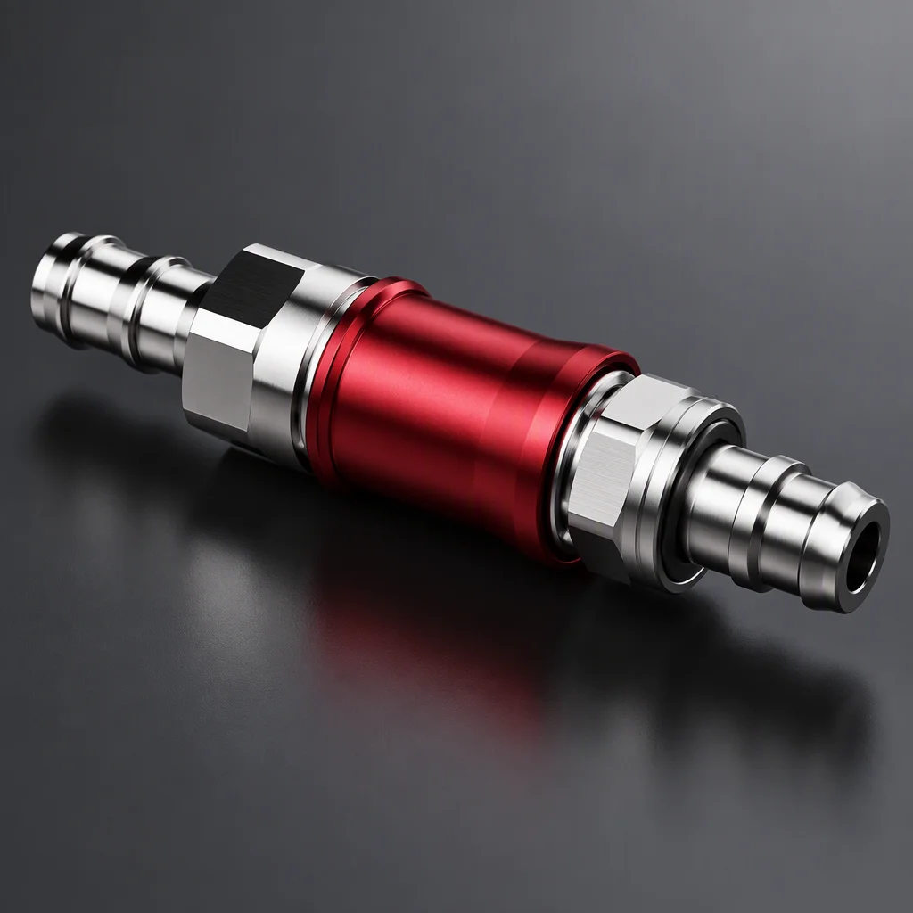 UQD04 coupling pair, 1/4 inch bore (generated image)