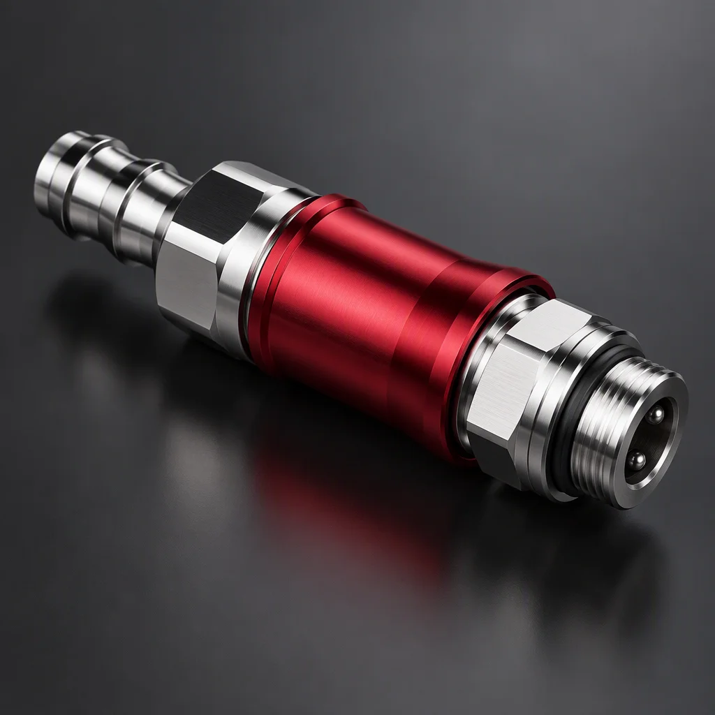 UQD06 coupling pair, 3/8 inch bore (generated image)